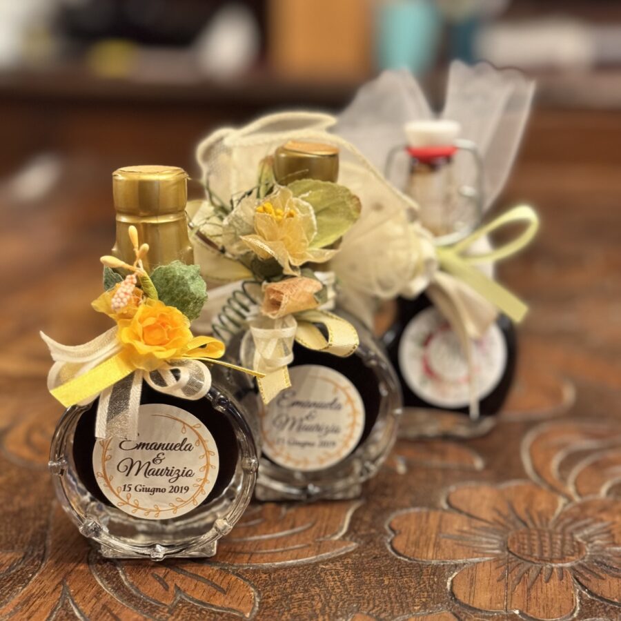 Bomboniere: perché non scegliere l’aceto balsamico tradizionale di Modena?